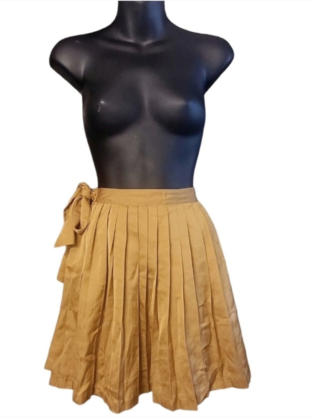 Y2K GAP Satin Pleated Mini Skirt Sz 0